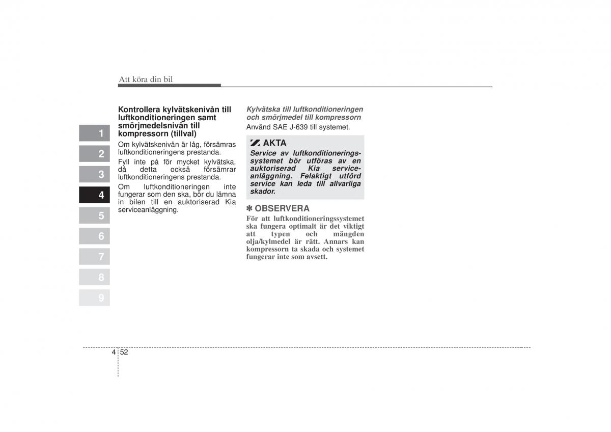 KIA Picanto I 1 instruktionsbok / page 159