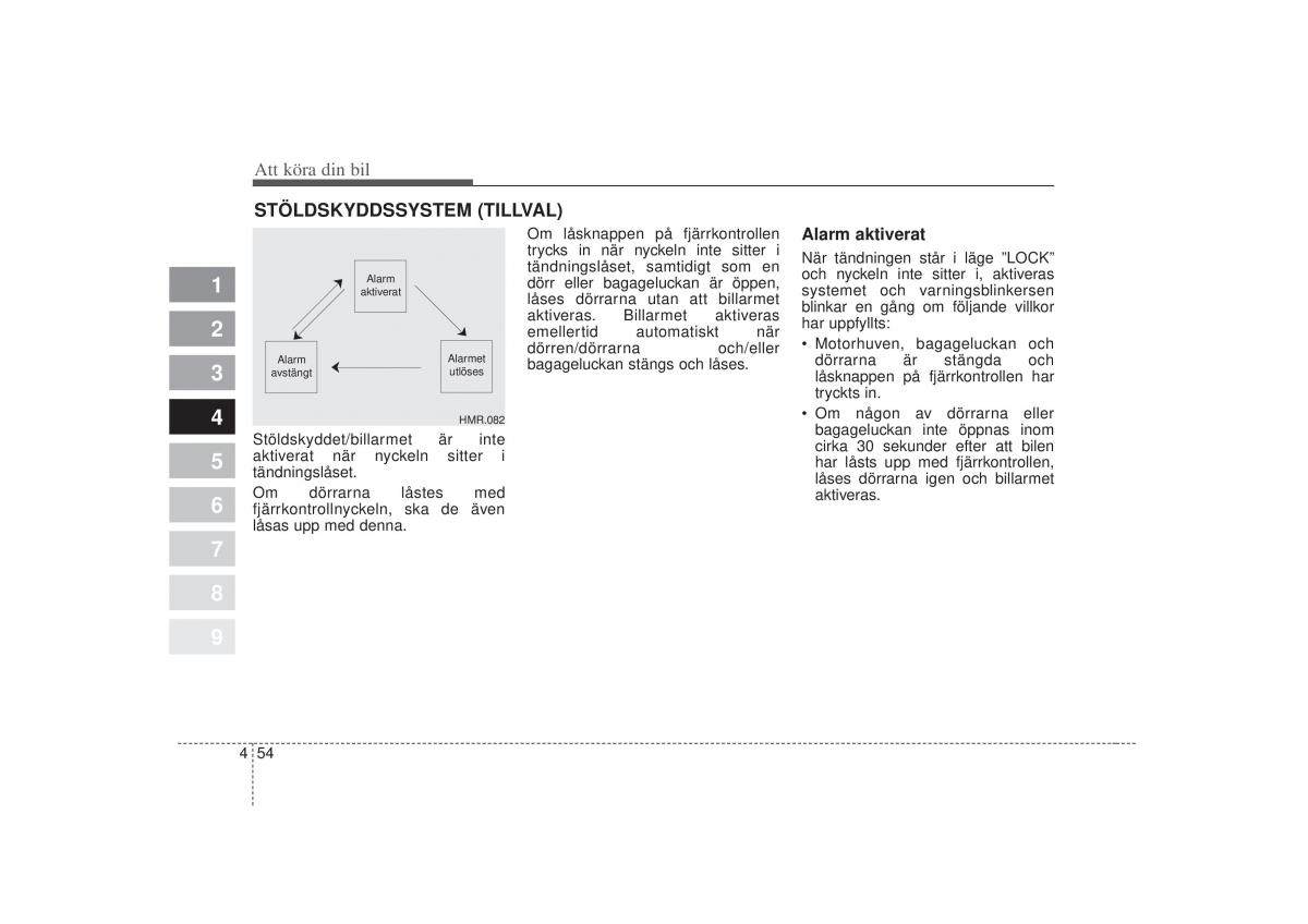 KIA Picanto I 1 instruktionsbok / page 161