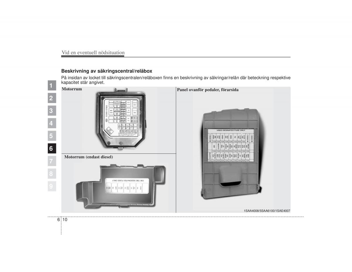 KIA Picanto I 1 instruktionsbok / page 196