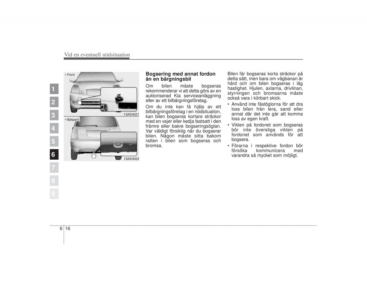 KIA Picanto I 1 instruktionsbok / page 202