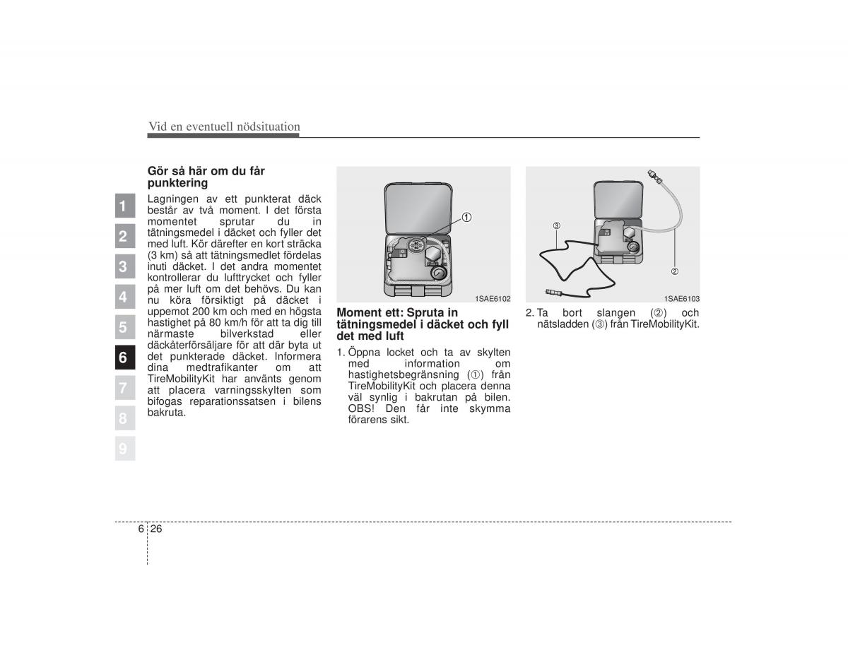 KIA Picanto I 1 instruktionsbok / page 212