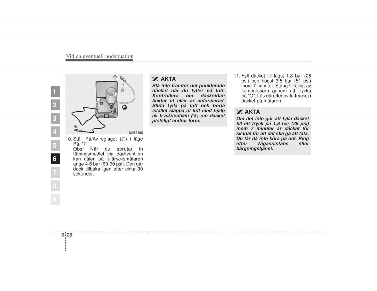 KIA Picanto I 1 instruktionsbok / page 214