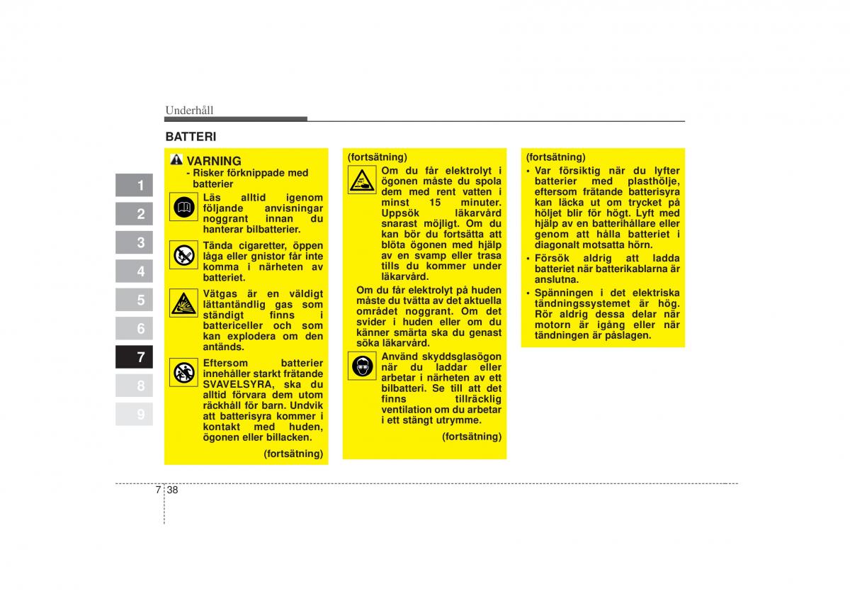 KIA Picanto I 1 instruktionsbok / page 257