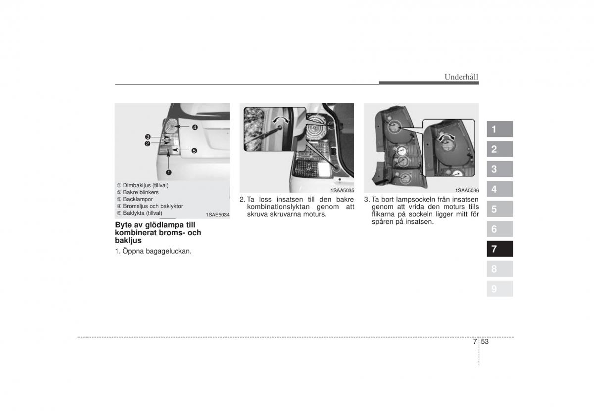 KIA Picanto I 1 instruktionsbok / page 272