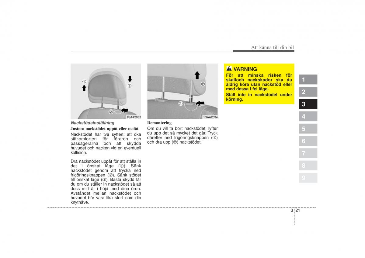 KIA Picanto I 1 instruktionsbok / page 36