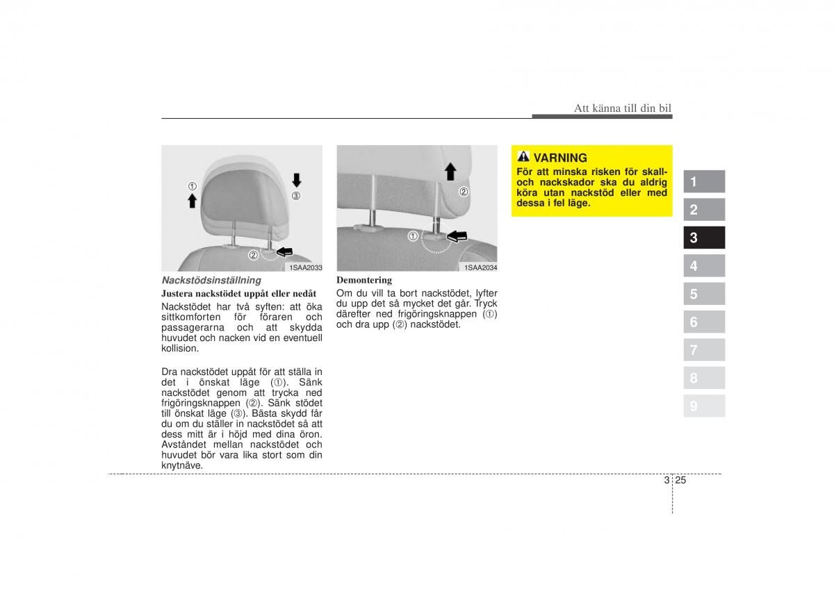 KIA Picanto I 1 instruktionsbok / page 40