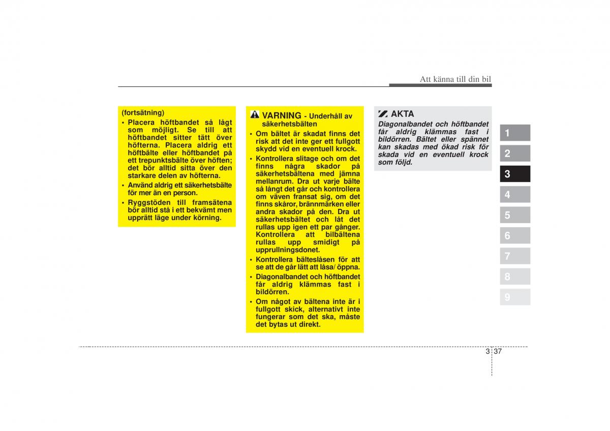 KIA Picanto I 1 instruktionsbok / page 52