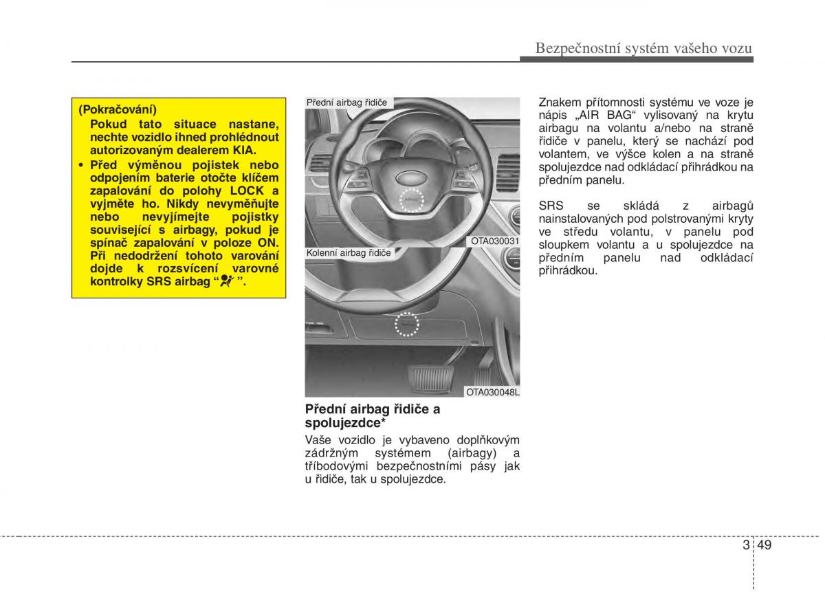 KIA Picanto II 2 navod k obsludze / page 62