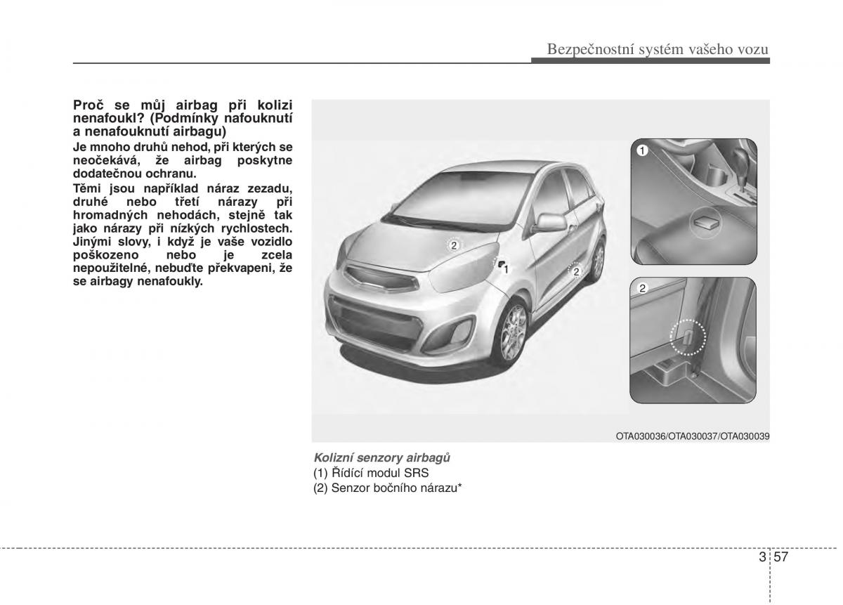 KIA Picanto II 2 navod k obsludze / page 70