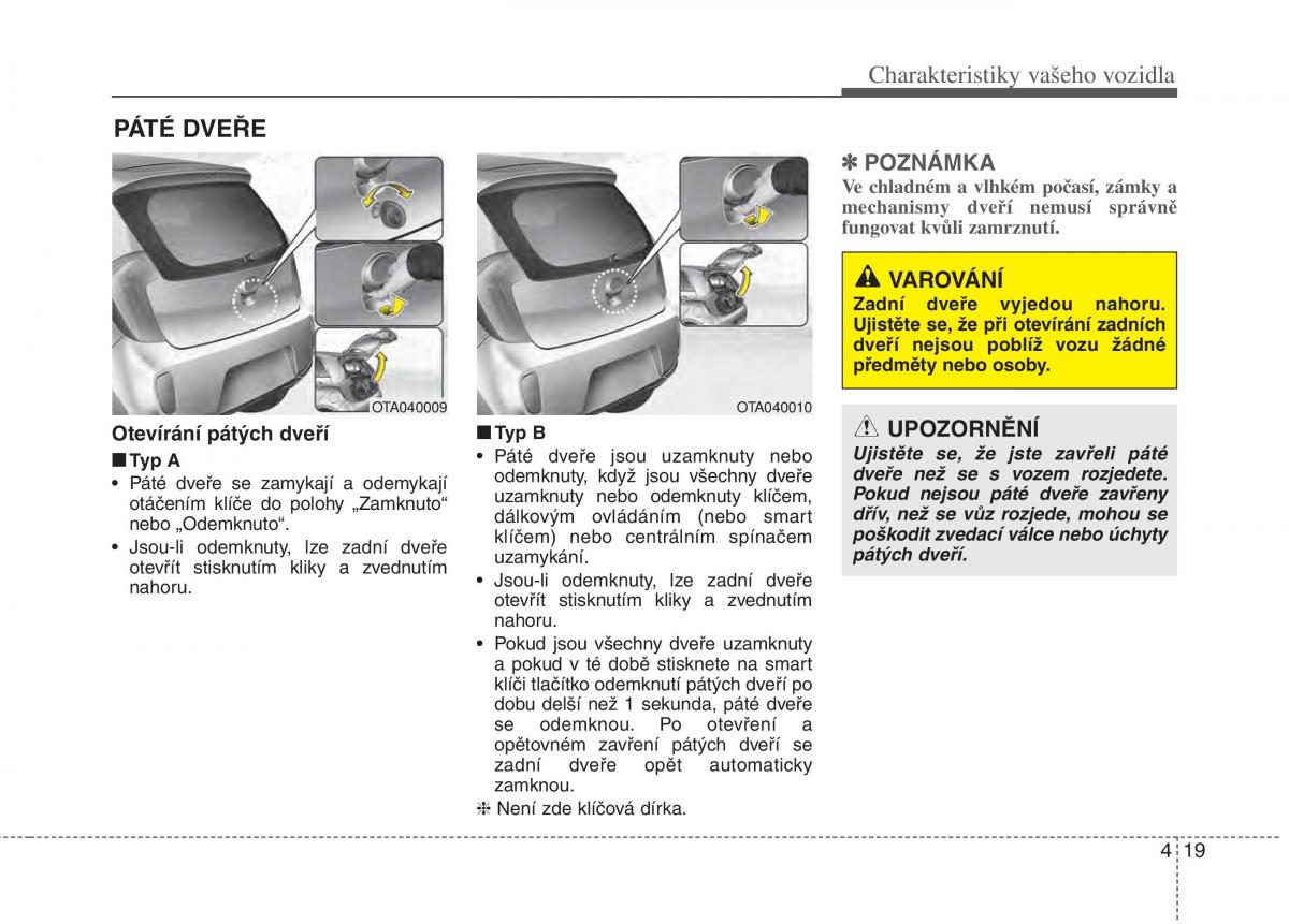 KIA Picanto II 2 navod k obsludze / page 96