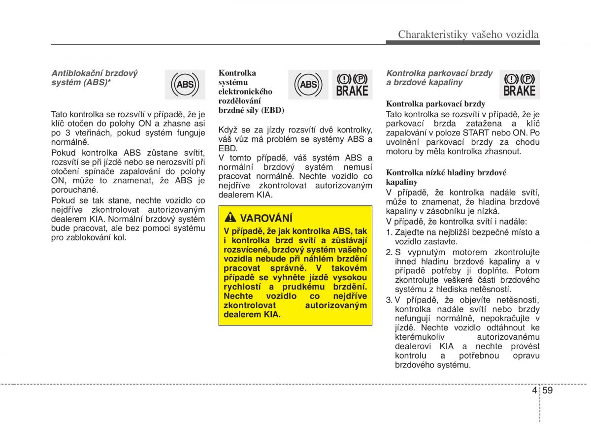 KIA Picanto II 2 navod k obsludze / page 136