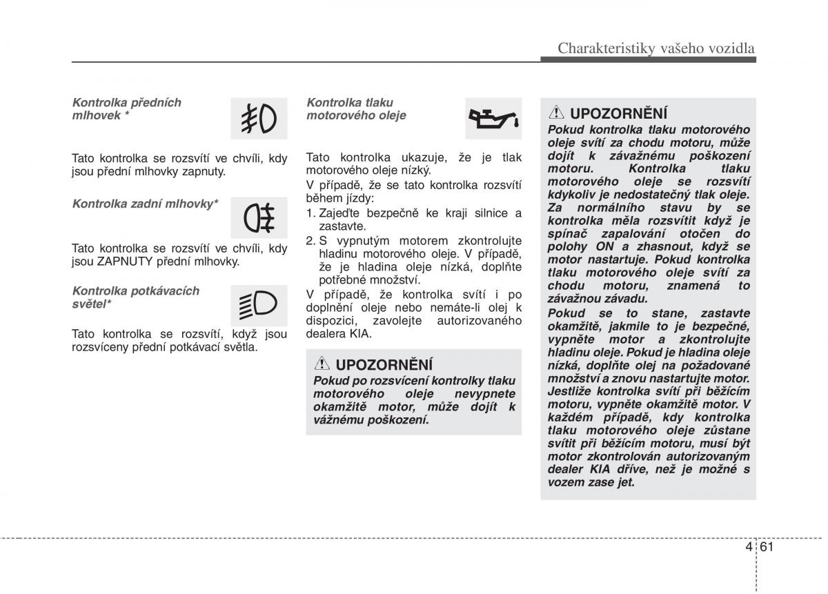 KIA Picanto II 2 navod k obsludze / page 138