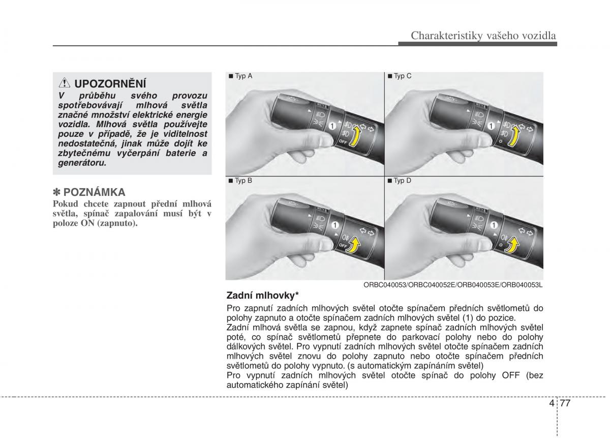 KIA Picanto II 2 navod k obsludze / page 154