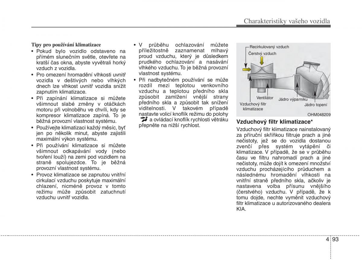 KIA Picanto II 2 navod k obsludze / page 170