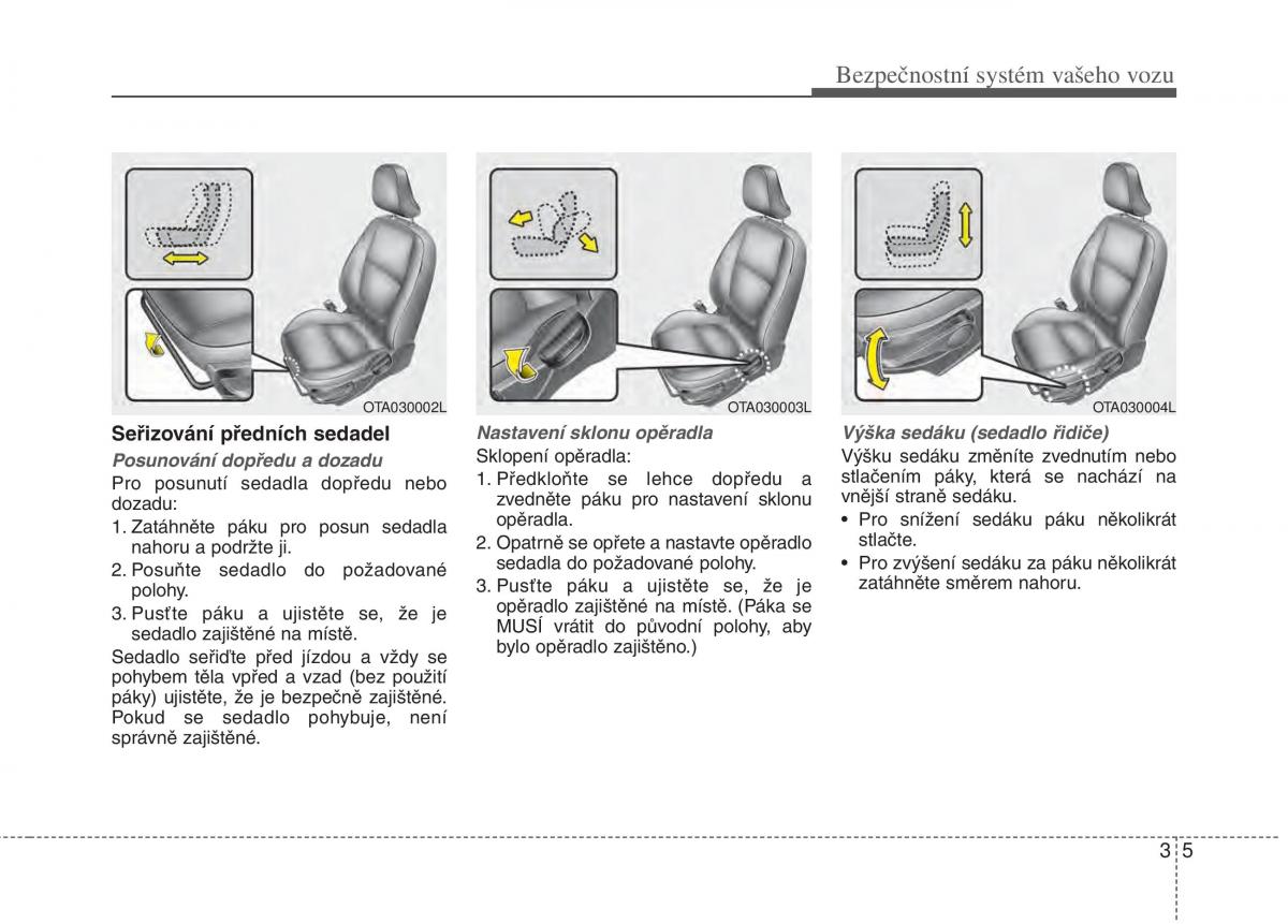 KIA Picanto II 2 navod k obsludze / page 18