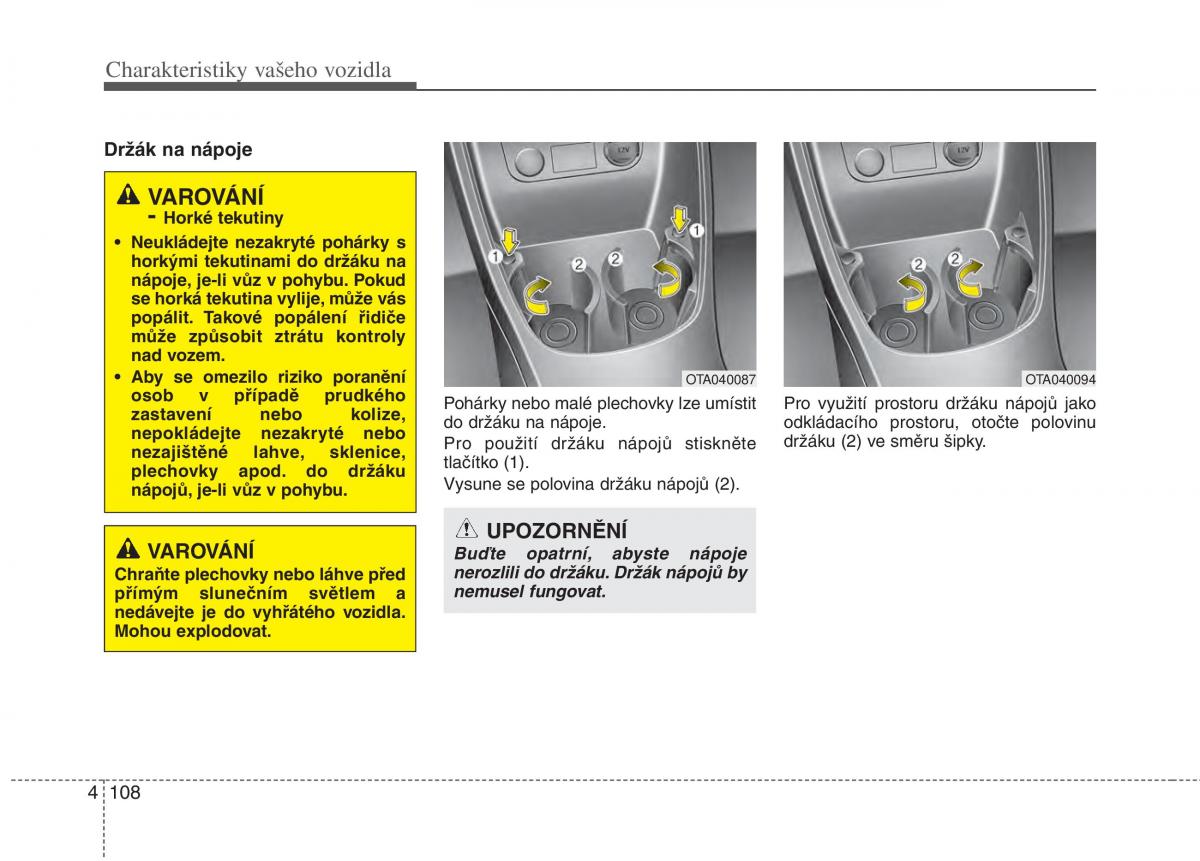 KIA Picanto II 2 navod k obsludze / page 185