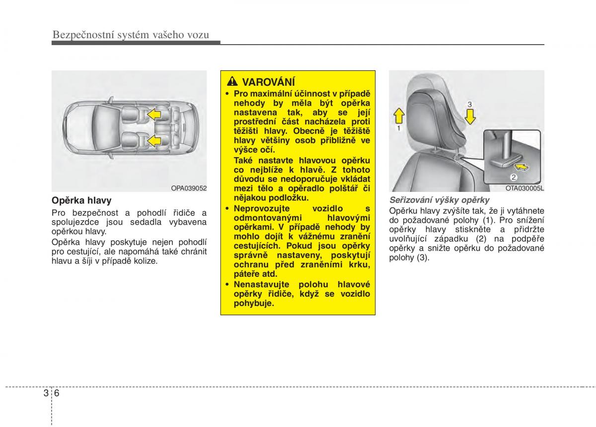 KIA Picanto II 2 navod k obsludze / page 19