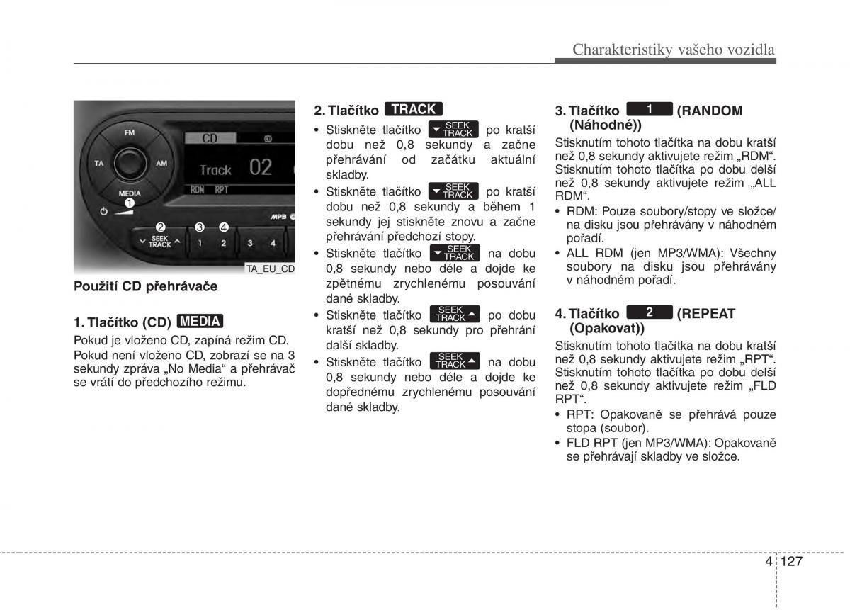 KIA Picanto II 2 navod k obsludze / page 204