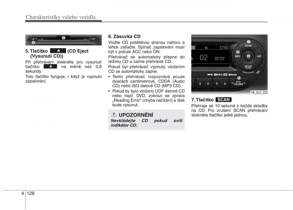 KIA Picanto II 2 navod k obsludze / page 205