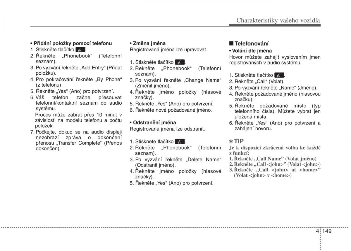 KIA Picanto II 2 navod k obsludze / page 226