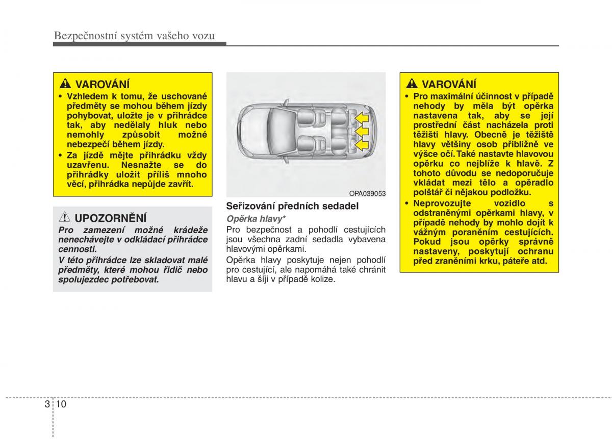 KIA Picanto II 2 navod k obsludze / page 23