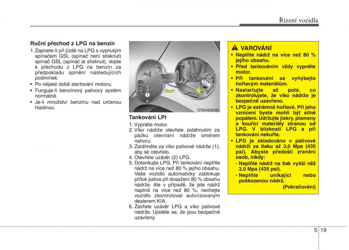 KIA Picanto II 2 navod k obsludze / page 248