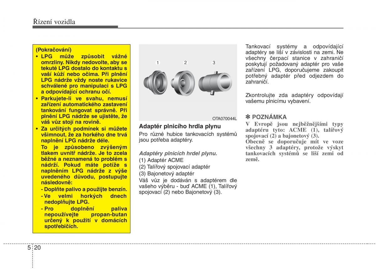 KIA Picanto II 2 navod k obsludze / page 249