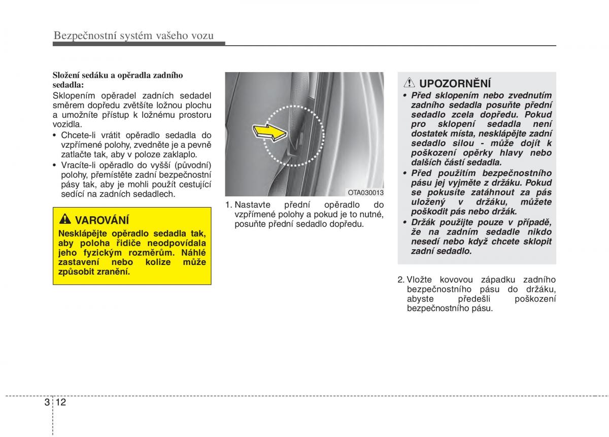 KIA Picanto II 2 navod k obsludze / page 25