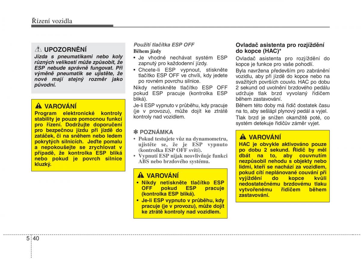 KIA Picanto II 2 navod k obsludze / page 269