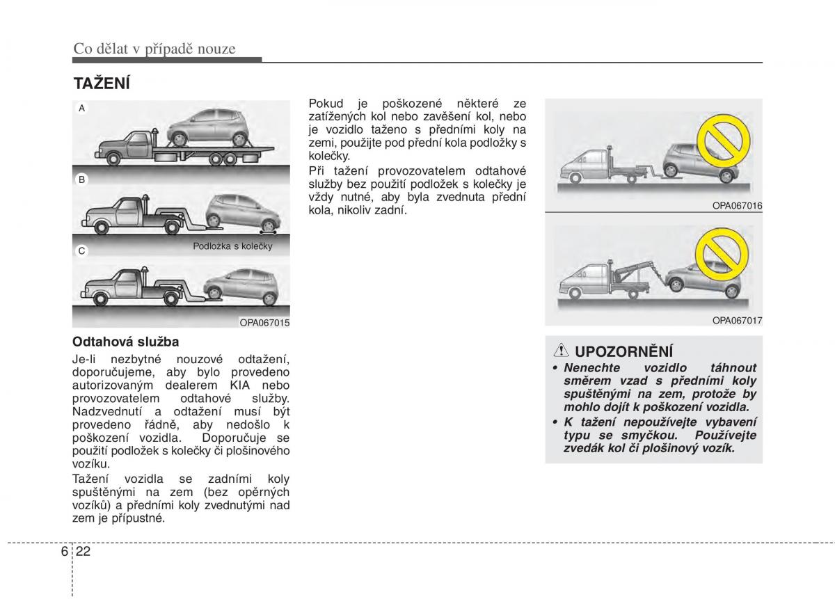 KIA Picanto II 2 navod k obsludze / page 314