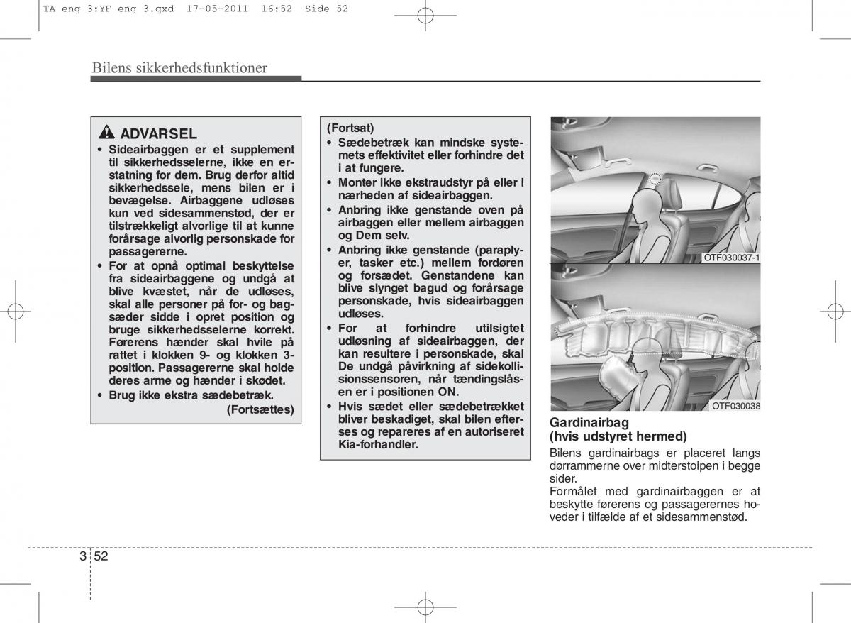 KIA Picanto II 2 Bilens instruktionsbog / page 66