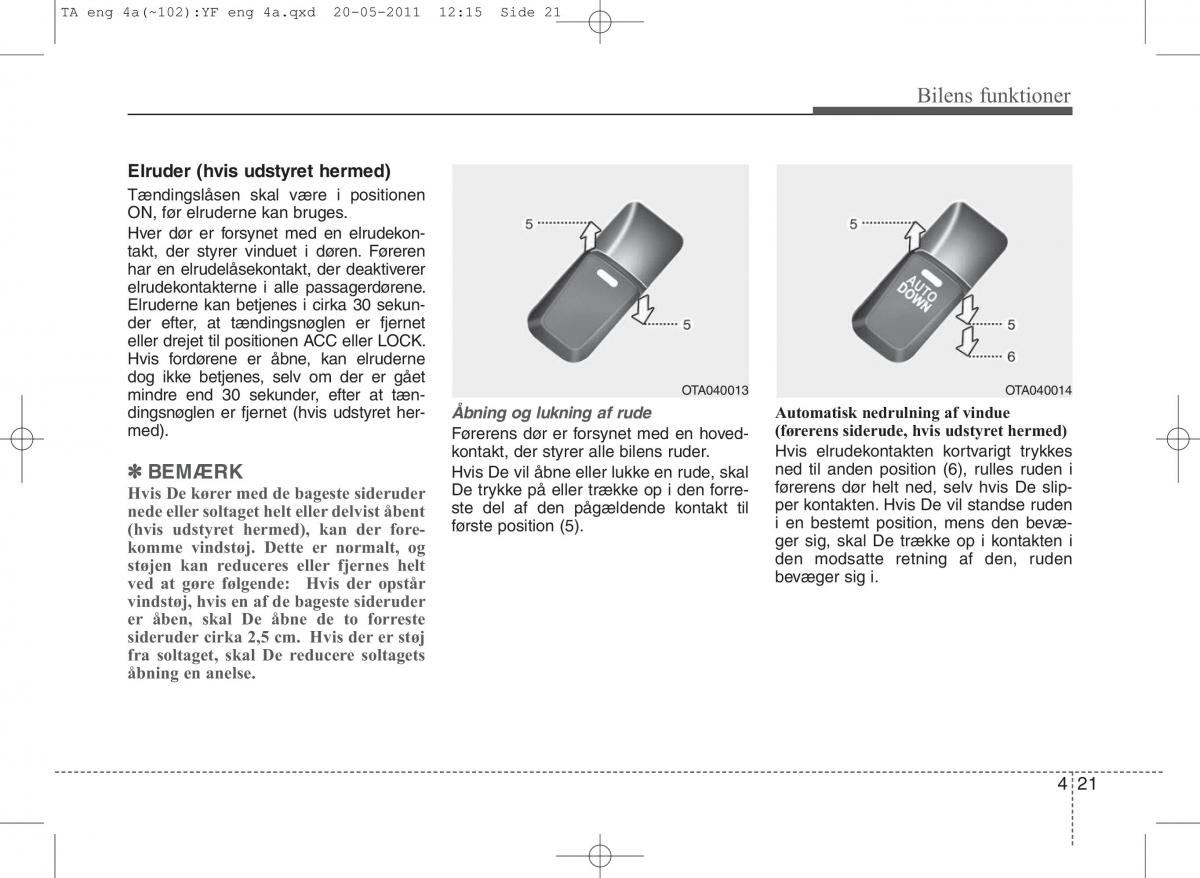 KIA Picanto II 2 Bilens instruktionsbog / page 97