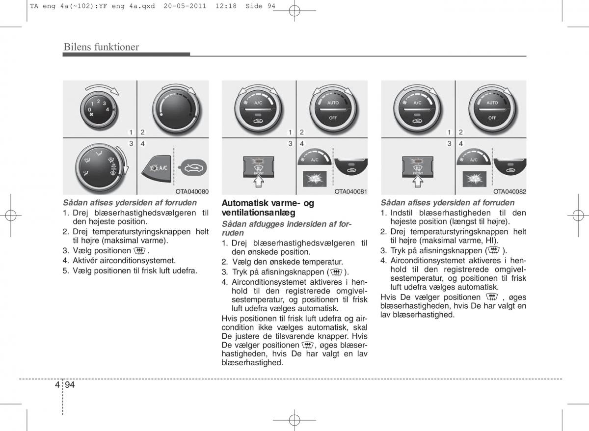 KIA Picanto II 2 Bilens instruktionsbog / page 170