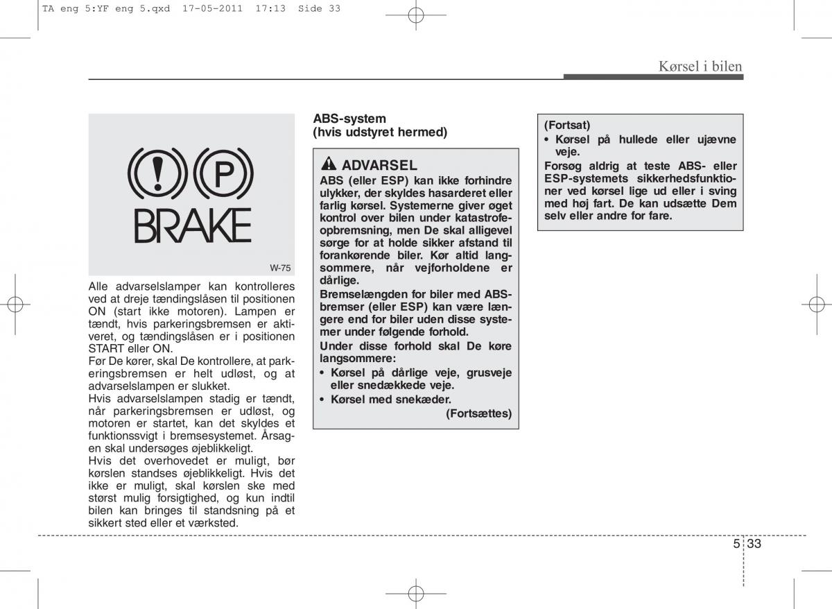 KIA Picanto II 2 Bilens instruktionsbog / page 273