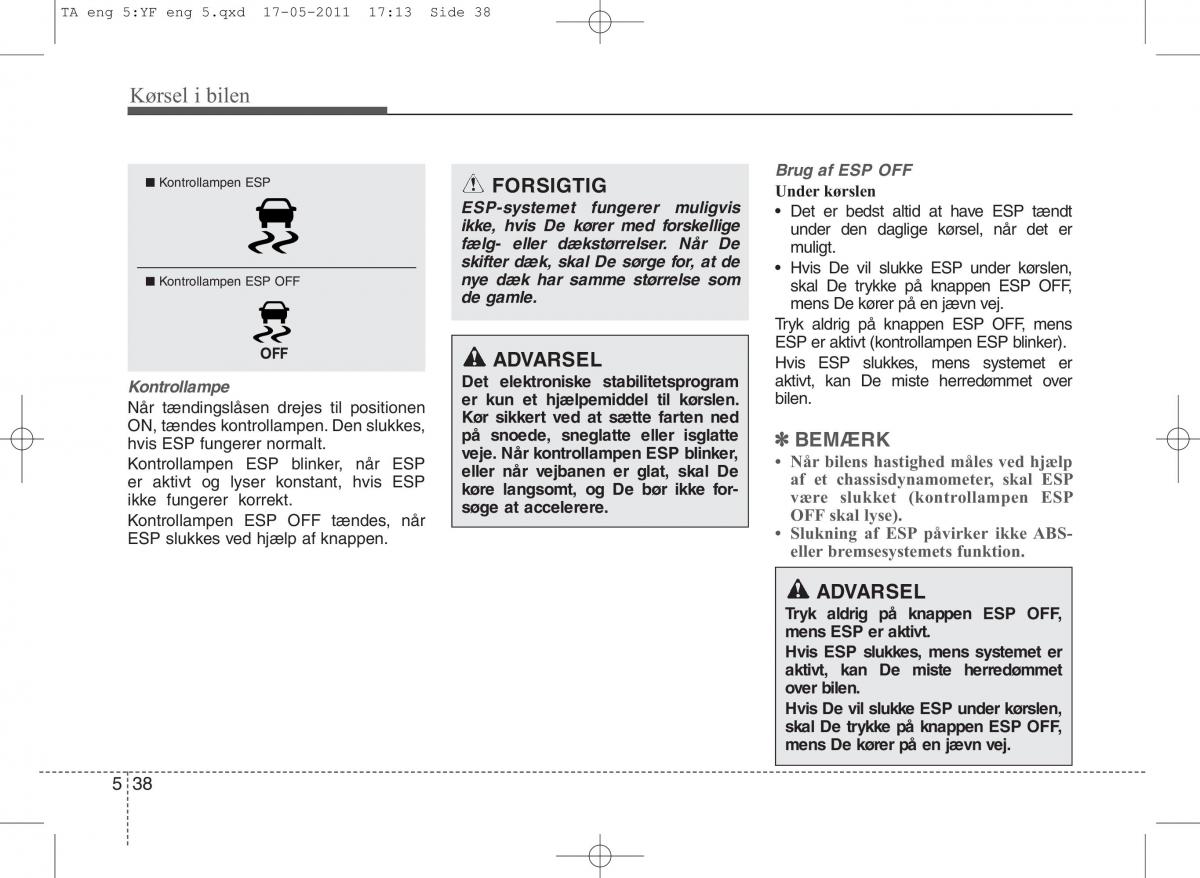 KIA Picanto II 2 Bilens instruktionsbog / page 278