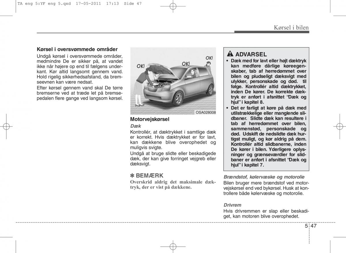 KIA Picanto II 2 Bilens instruktionsbog / page 287