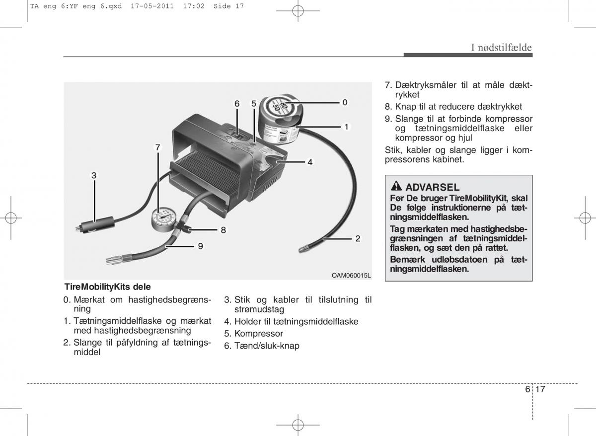 KIA Picanto II 2 Bilens instruktionsbog / page 317