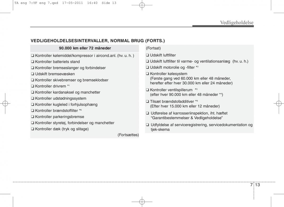 KIA Picanto II 2 Bilens instruktionsbog / page 339