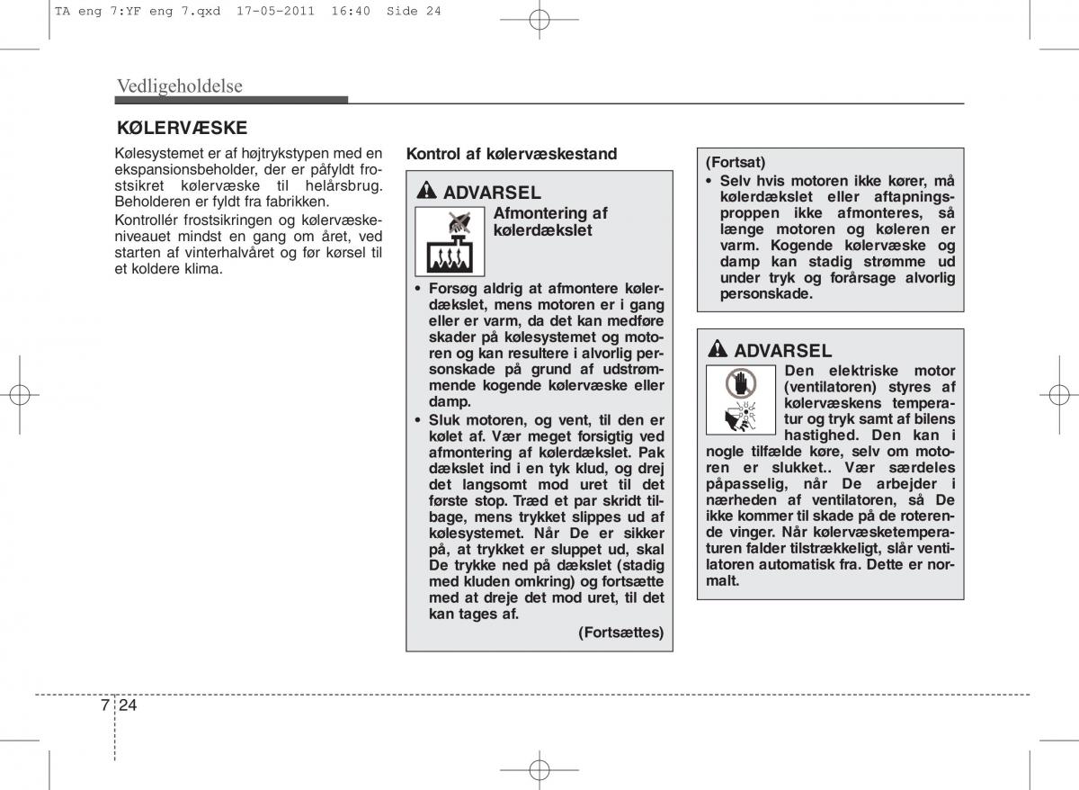 KIA Picanto II 2 Bilens instruktionsbog / page 350