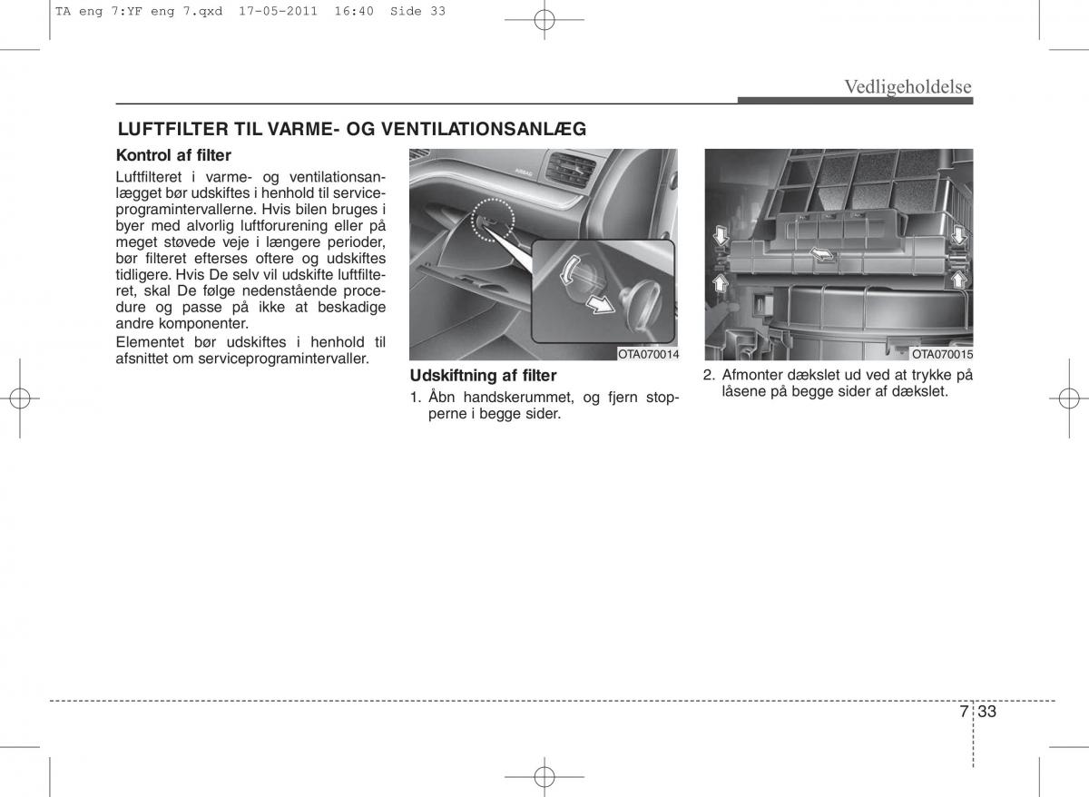 KIA Picanto II 2 Bilens instruktionsbog / page 359