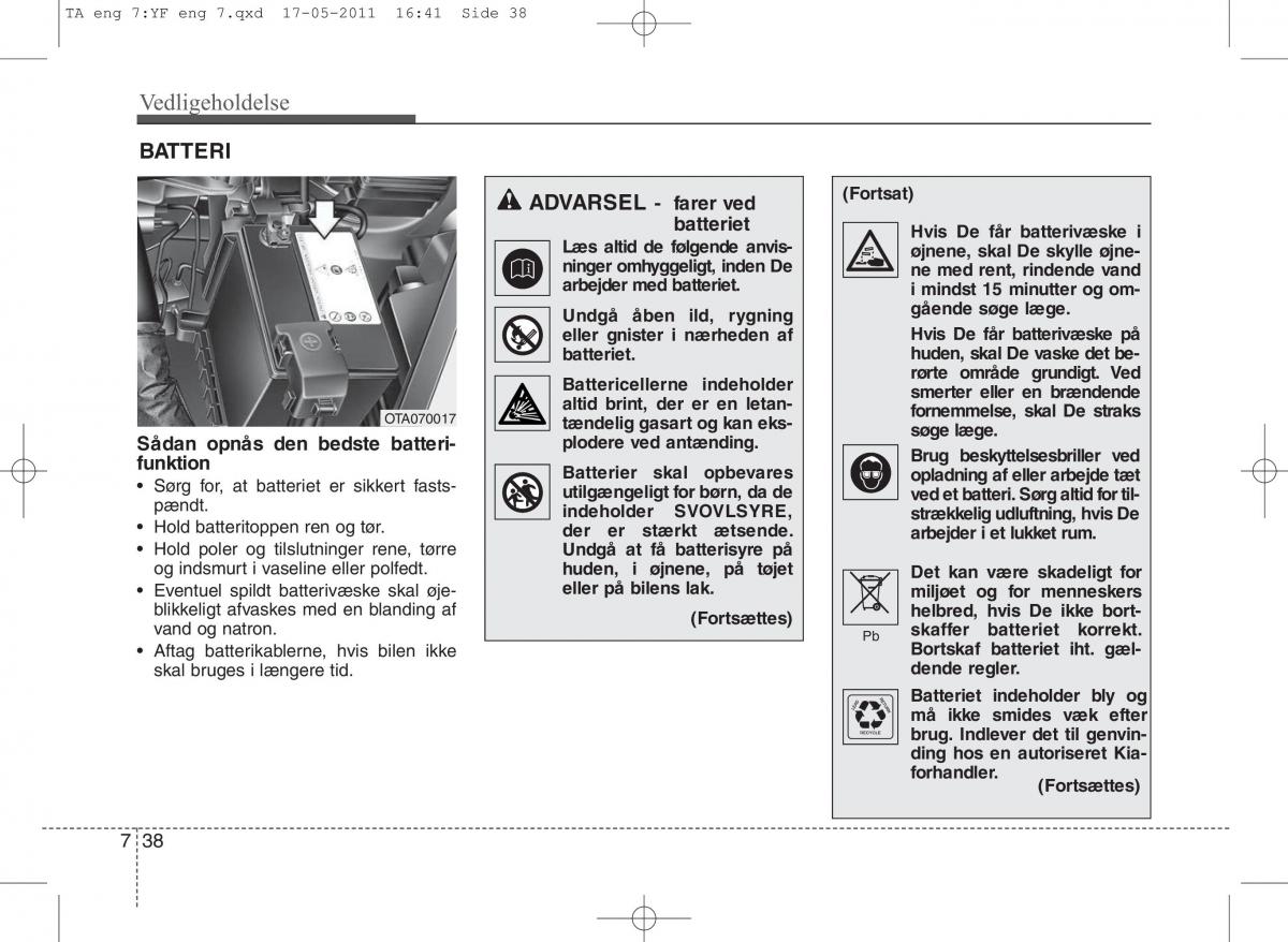 KIA Picanto II 2 Bilens instruktionsbog / page 364