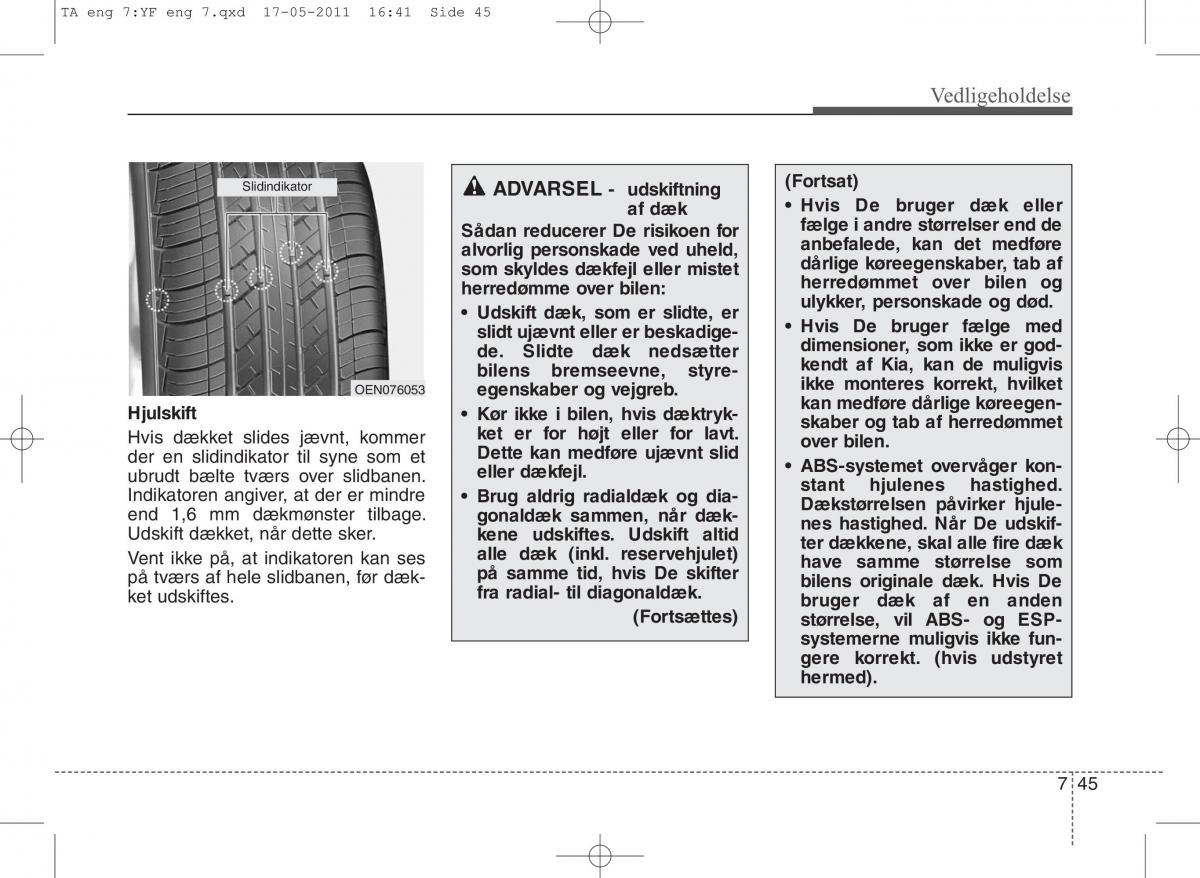 KIA Picanto II 2 Bilens instruktionsbog / page 371