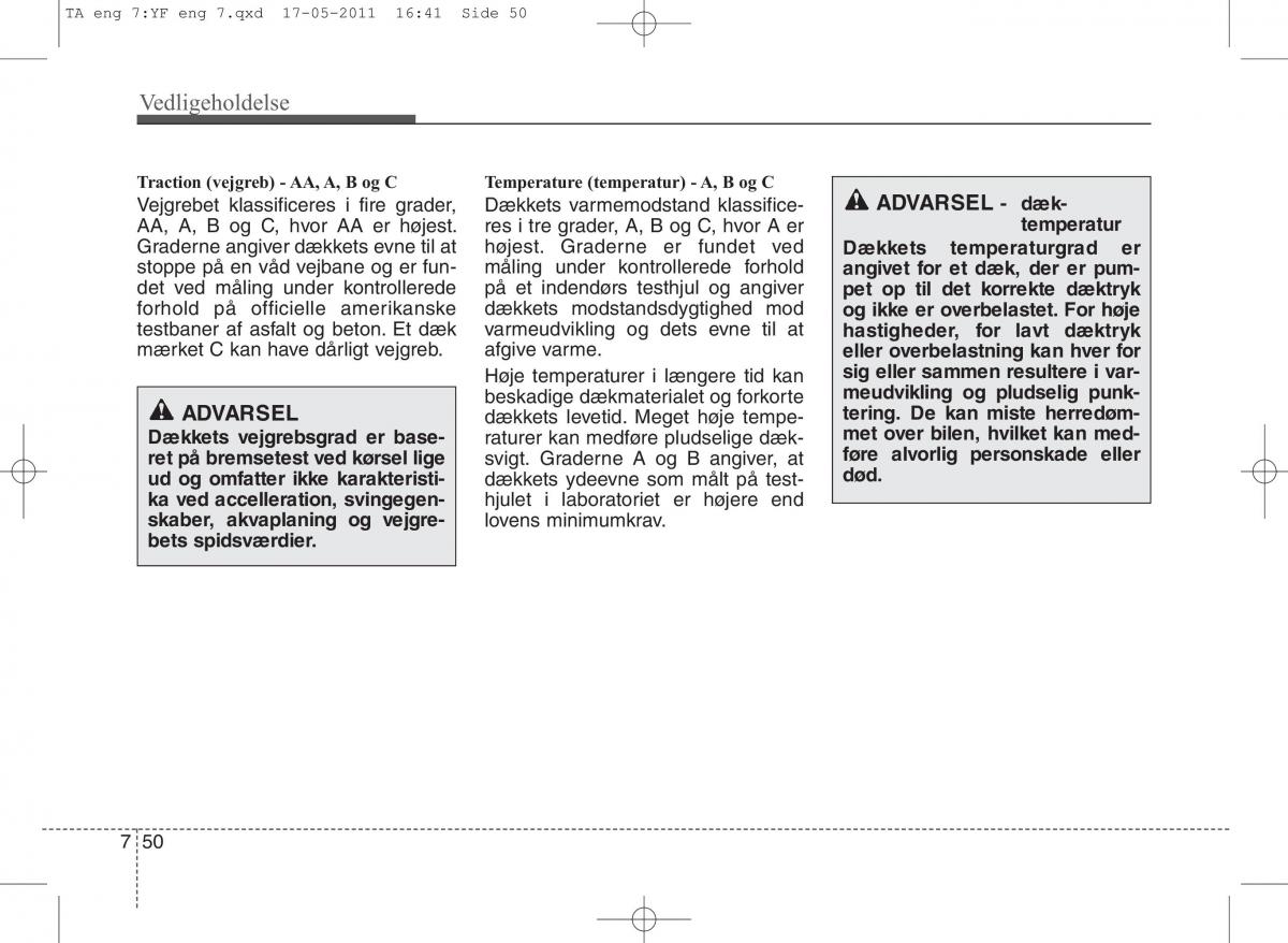 KIA Picanto II 2 Bilens instruktionsbog / page 376