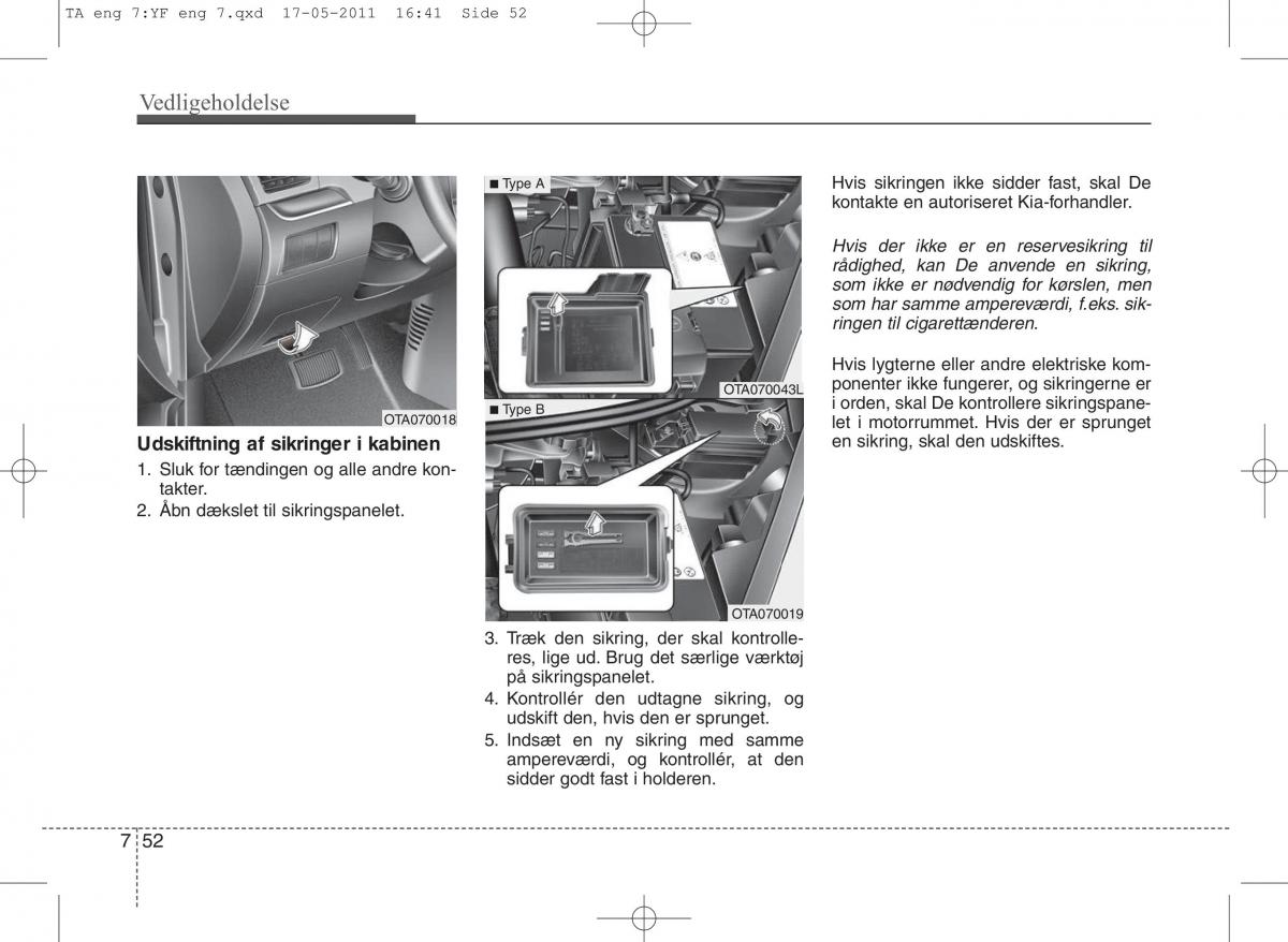 KIA Picanto II 2 Bilens instruktionsbog / page 378