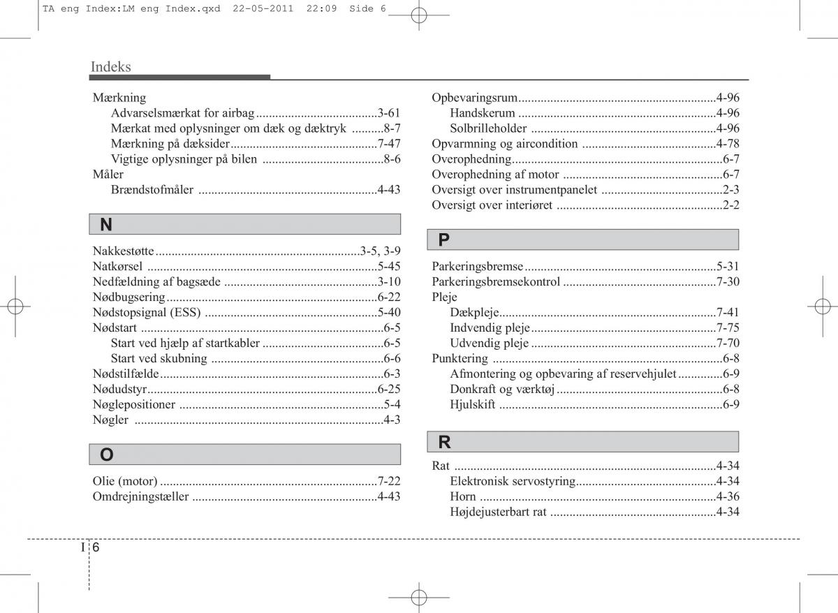 KIA Picanto II 2 Bilens instruktionsbog / page 418