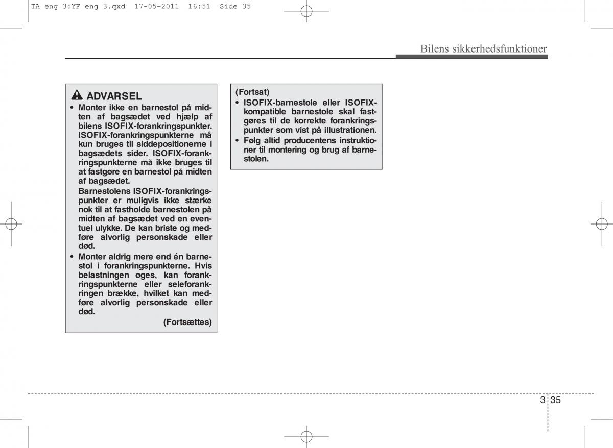 KIA Picanto II 2 Bilens instruktionsbog / page 49