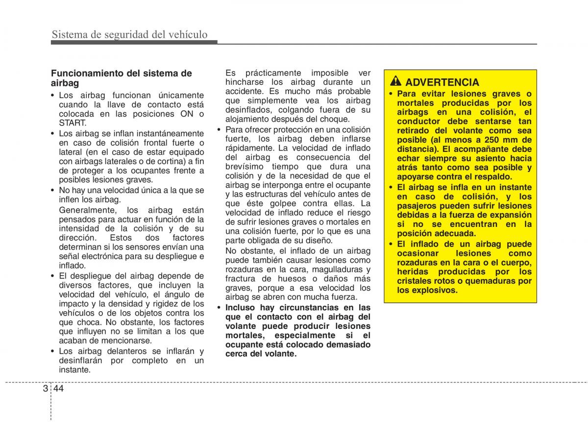 KIA Picanto II 2 manual del propietario / page 55