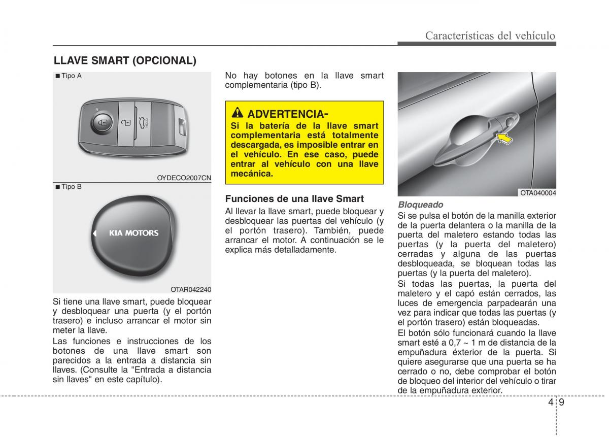 KIA Picanto II 2 manual del propietario / page 86