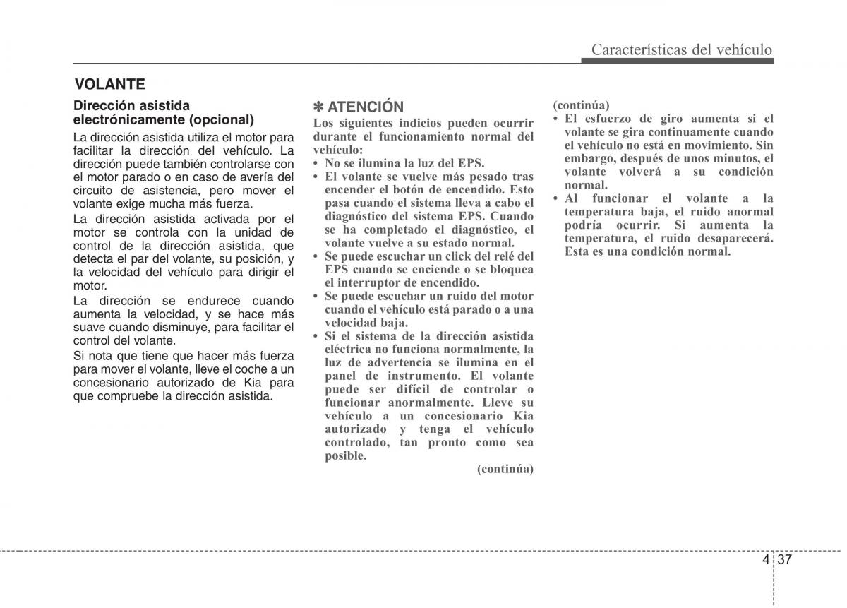 KIA Picanto II 2 manual del propietario / page 114