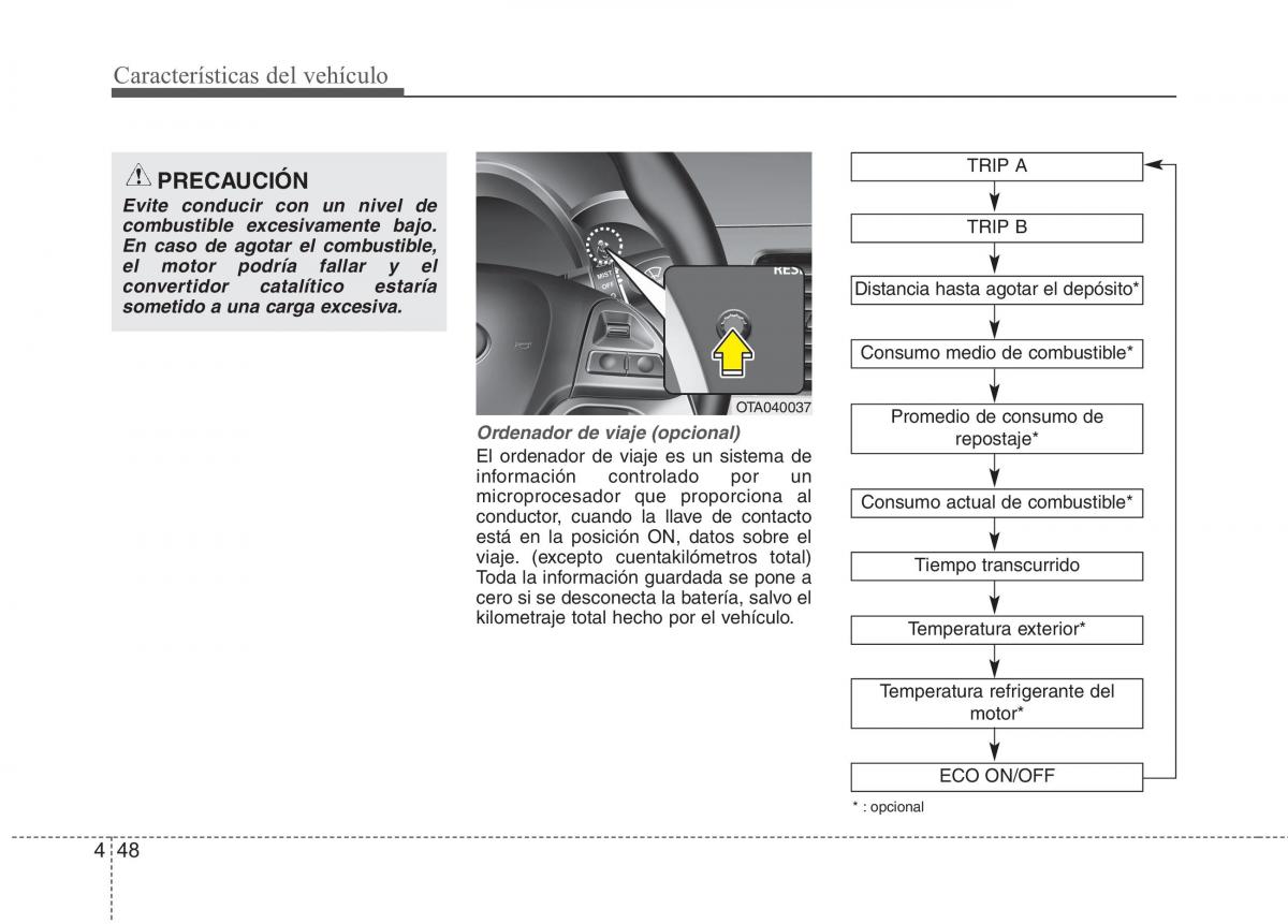 KIA Picanto II 2 manual del propietario / page 125